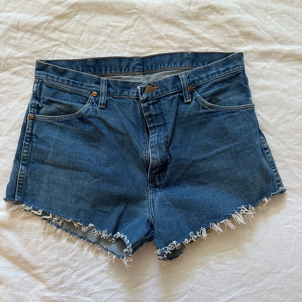 VINTAGE WRANGLER DENIM SHORTS
